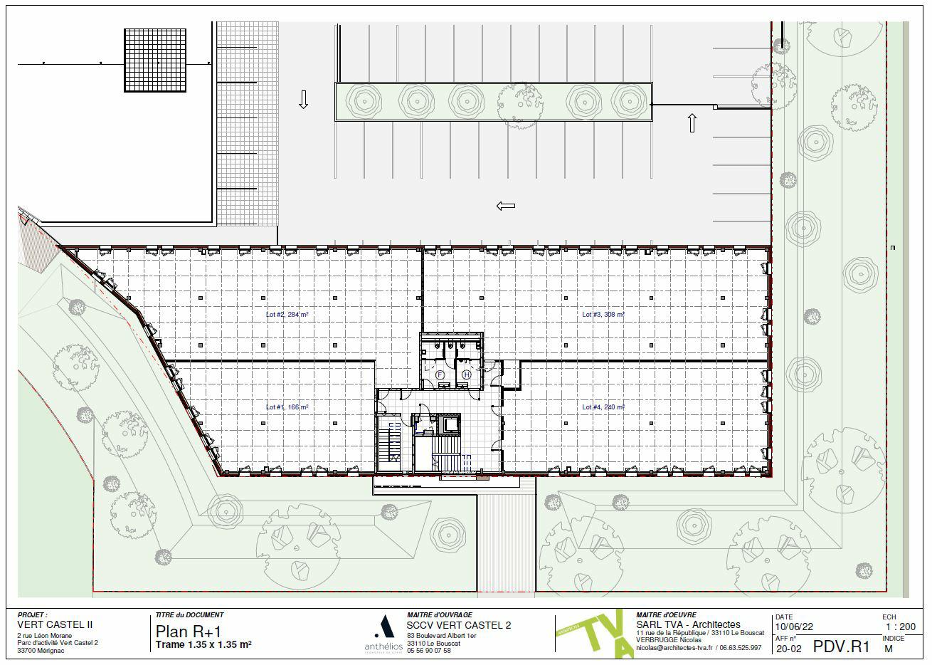 Bureau Mérignac 1997m² Location bureau Mérignac Gironde OLBUR2002067 2